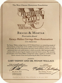 Bricks and Mortar Award